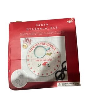 Santa Evidence Kit - New -but box is damaged/Everything inside Is New/Unused:)